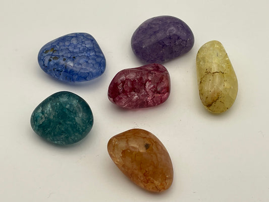 Crackle Quartz Coloured